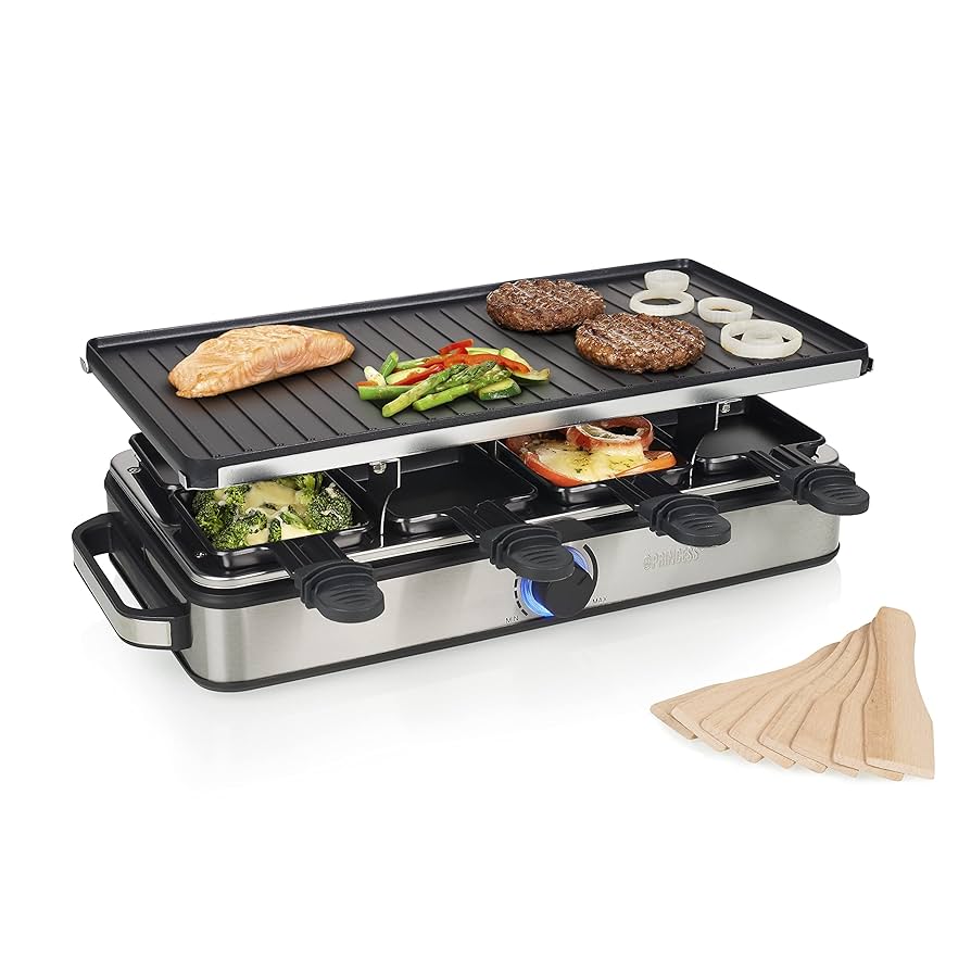 Amazon.com: Princess Raclette Grill Deluxe - Reversible