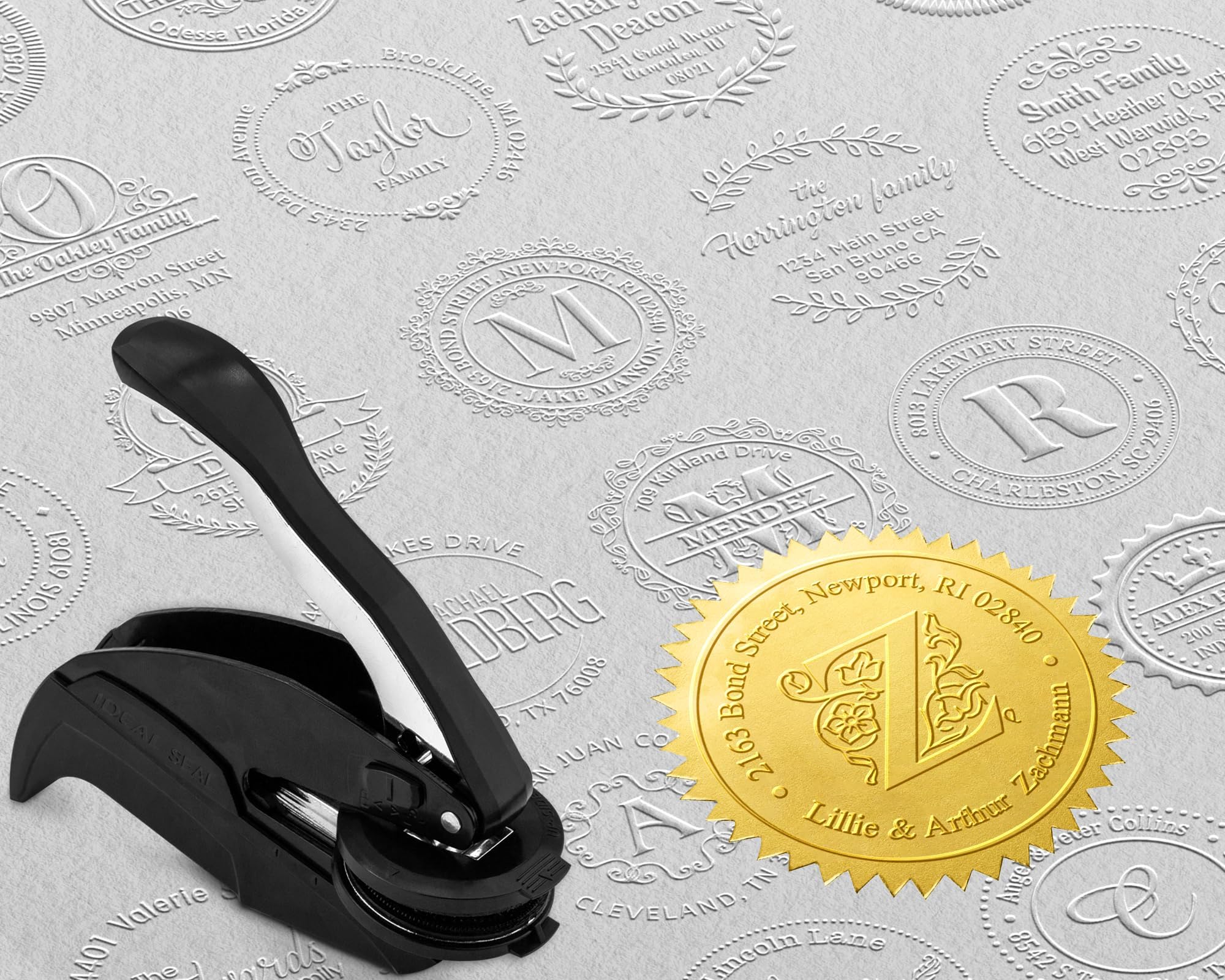 Embosser Plate Only Your Design Custom Logo Image Seal