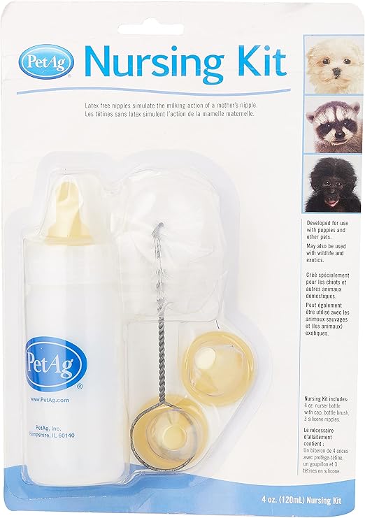 PetAg Complete Nursing Kit 4oz Pet Nursing Supplies