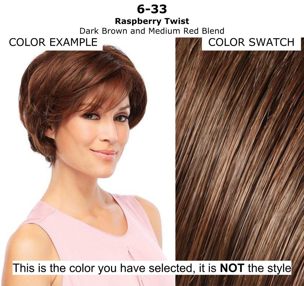 Bundle - 8 items: Kristi Wig by Jon Renau, Christy's Wigs Q & A Booklet, 2oz Travel Size Wig Shampoo, Conditioning Spray, Flexible Spray, HD Smooth, Wide Tooth Comb & Wig Cap - Color: 6/33