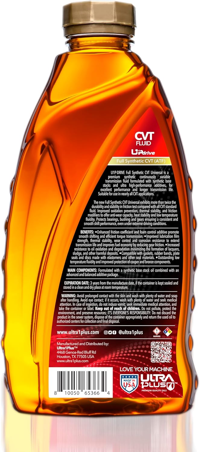ULTRA 1PLUS CVT Full Synthetic Fluid Universal (3 QTS)