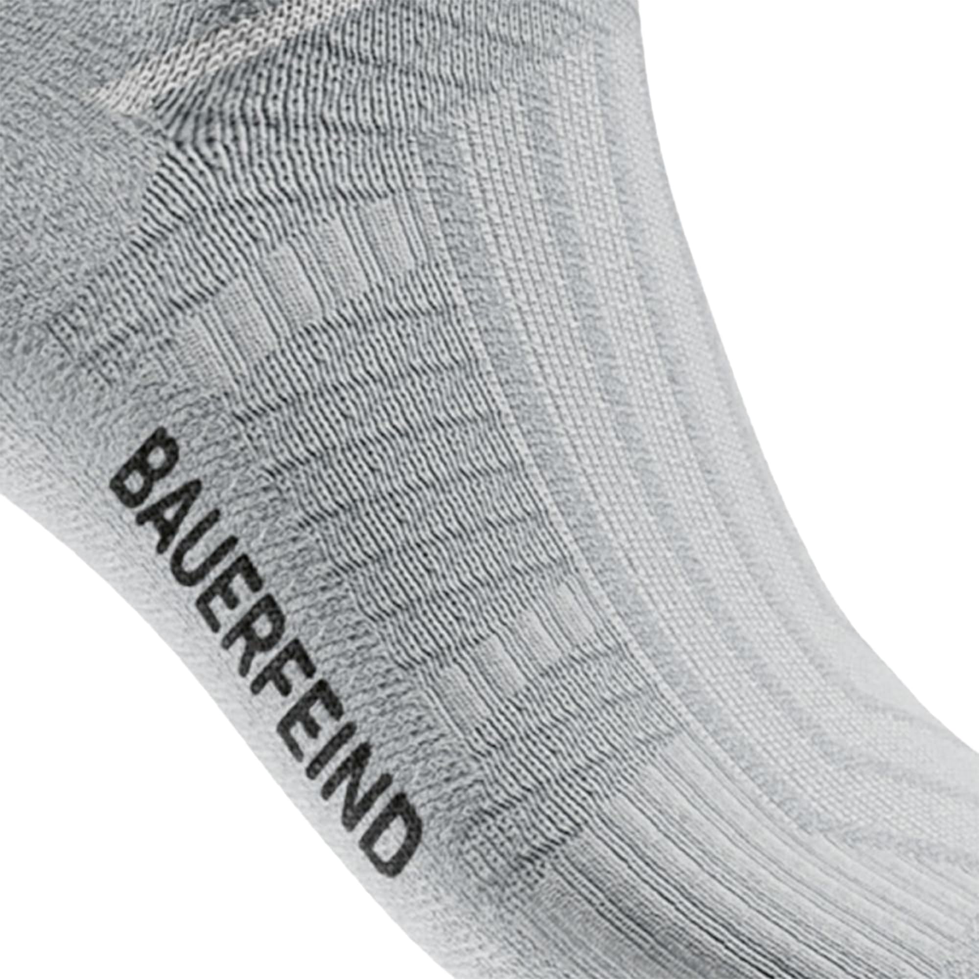 BAUERFEIND Calzini da corsa "Run Performance Compression Socks 2.0", 1 paio di calzini sportivi con compressione e pois 3D, calze da corsa, bianco/S, 39-42