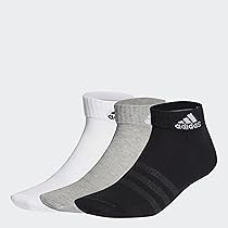 adidas IC1283 T SPW ANK 3P Calzini Unisex Adulto medium grey heather, whitelack Taglia KL