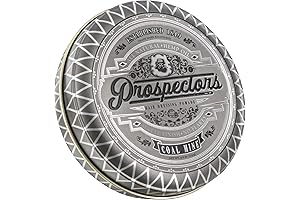 PROSPECTORS Coal Mine Matte Clay Hair Pomade, 4oz
