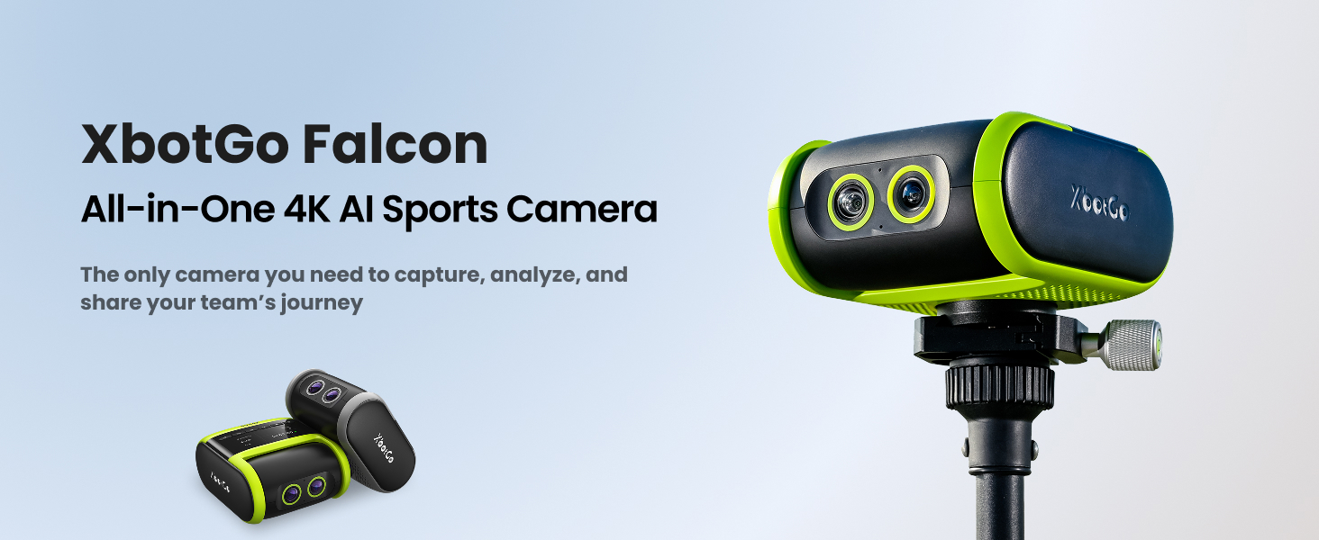 Amazon.com : XbotGo Falcon All-in-One AI Action Camera, 4K Auto