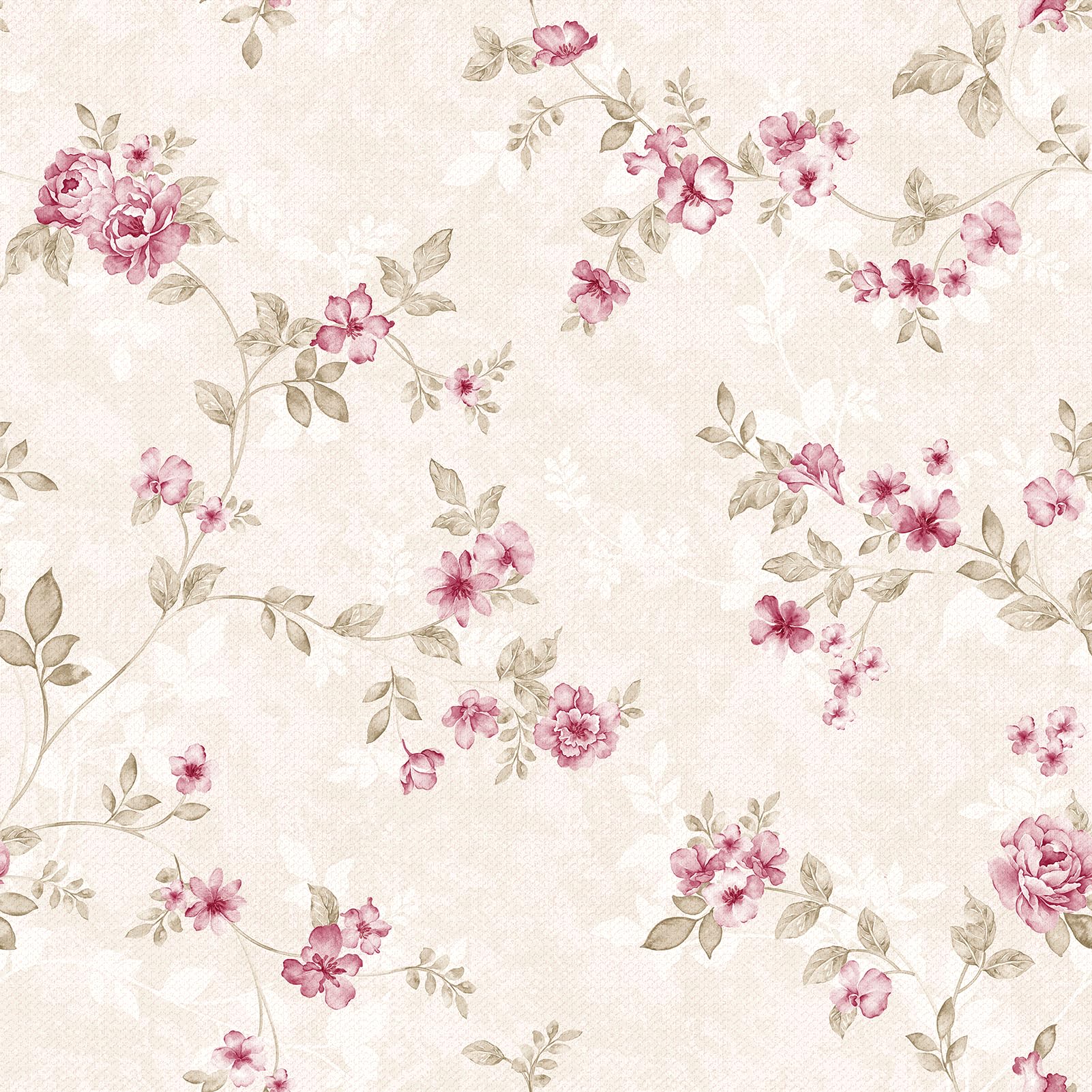 Pink Floral Wallpaper for Girls Bedroom - Flower Contact Paper, Self Adhesive Peel and Stick for Countertops, Princess Boho Wall Paper for Locker,
