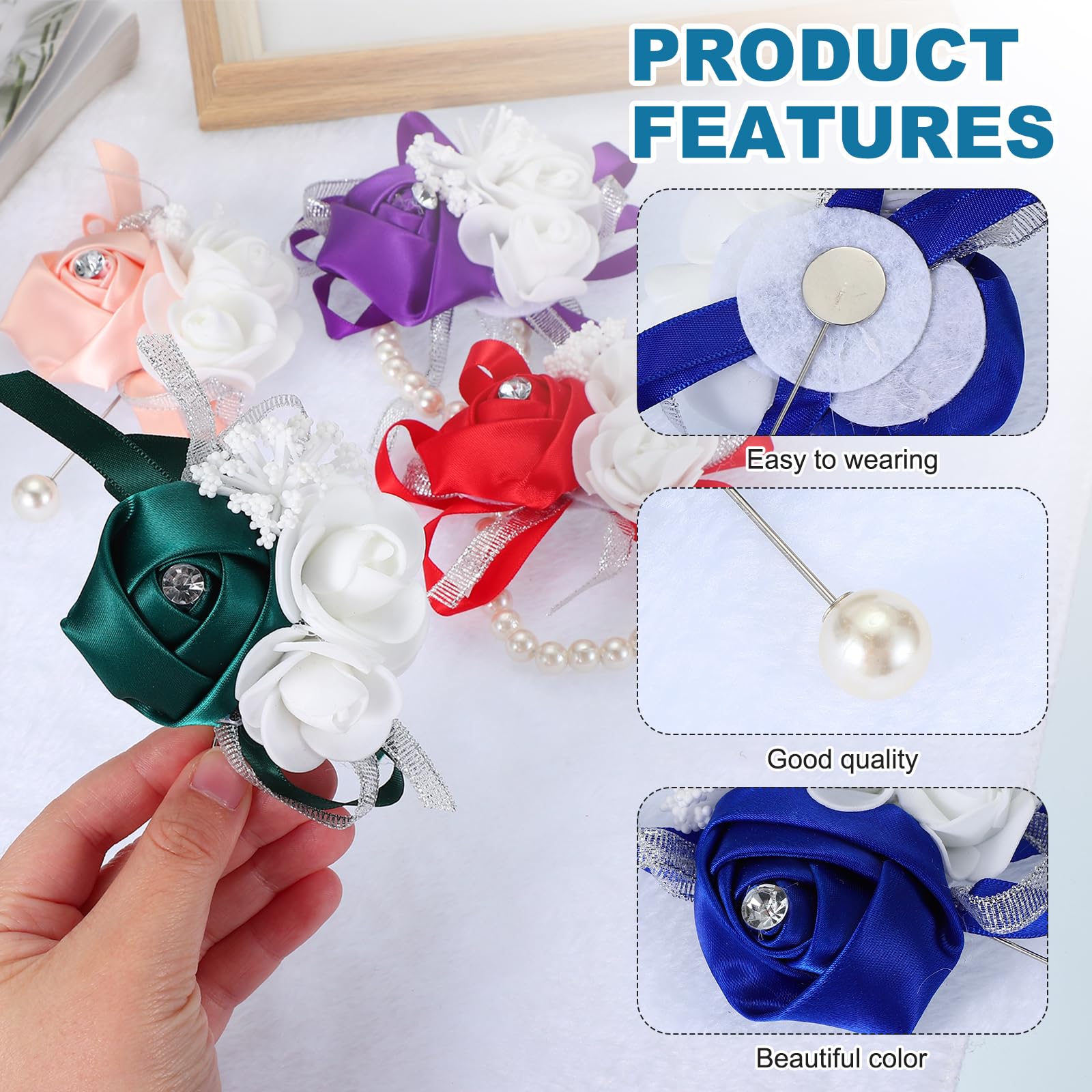PATIKIL Wedding Boutonnieres - Image 3