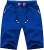 MO GOOD Mens Casual Shorts Workout Fashion Comfy Camo Shorts Breathable Big and Tall Shorts