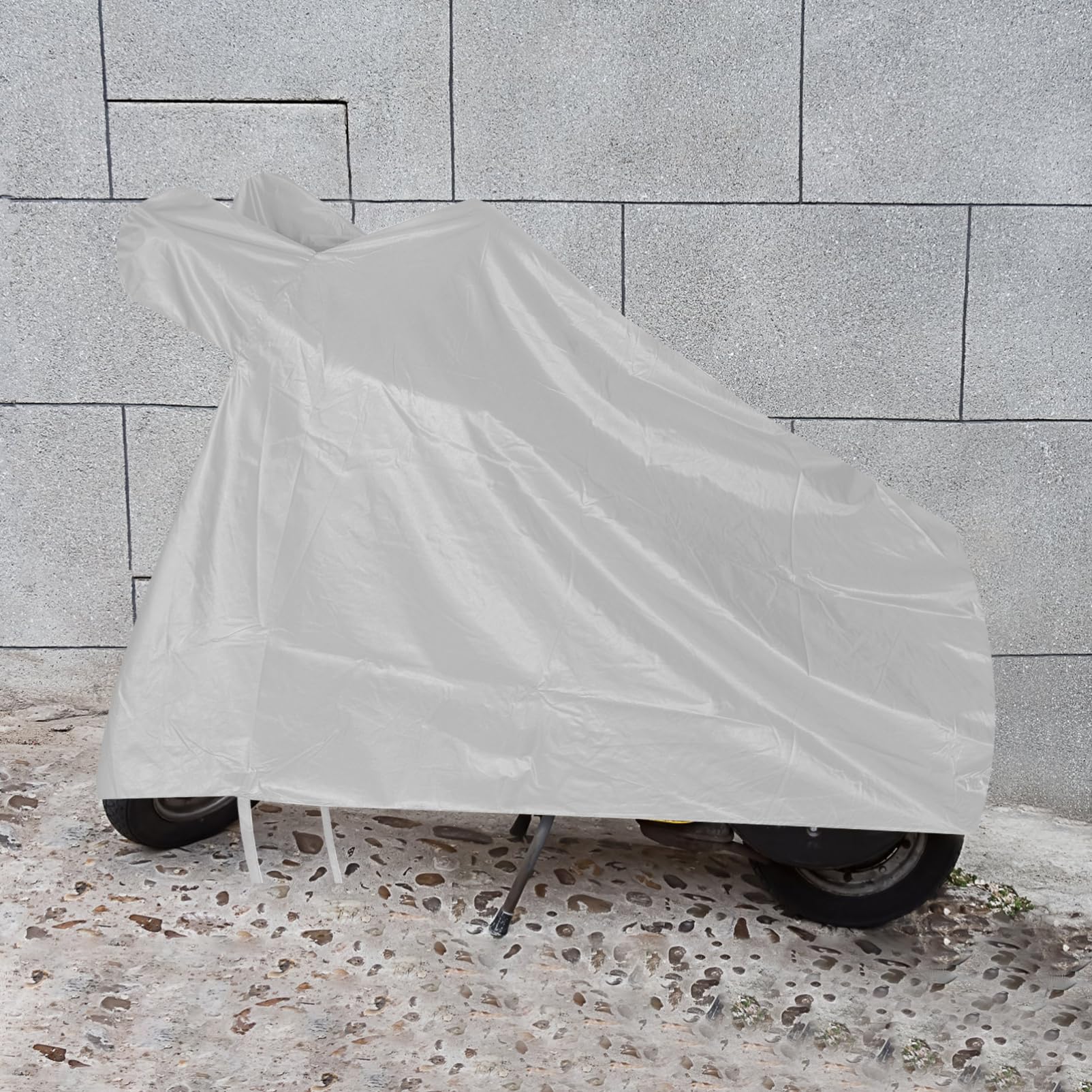Zerodeko Housse de Protection pour Moto et Vélo, Imperméable, Tissu Oxford, Protection la Pluie, Retrait Rapide, Usage Extérieur