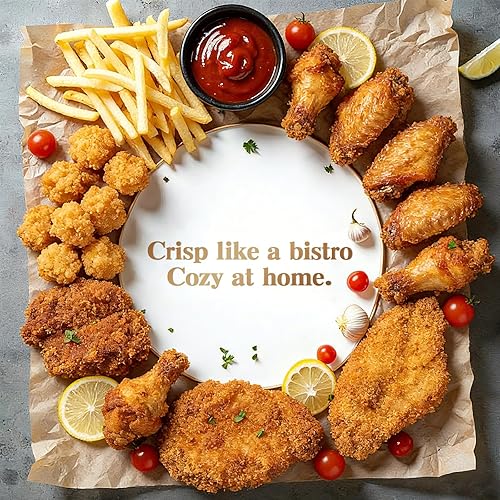 Miniatura 3 de Secura 4 Liters / 17-Cup Stainless-Steel 1700-Watt Electric Deep Fryer with Timer Free Extra Odor Filter, Triple Basket, 4.5 Quarts, Silver plateado