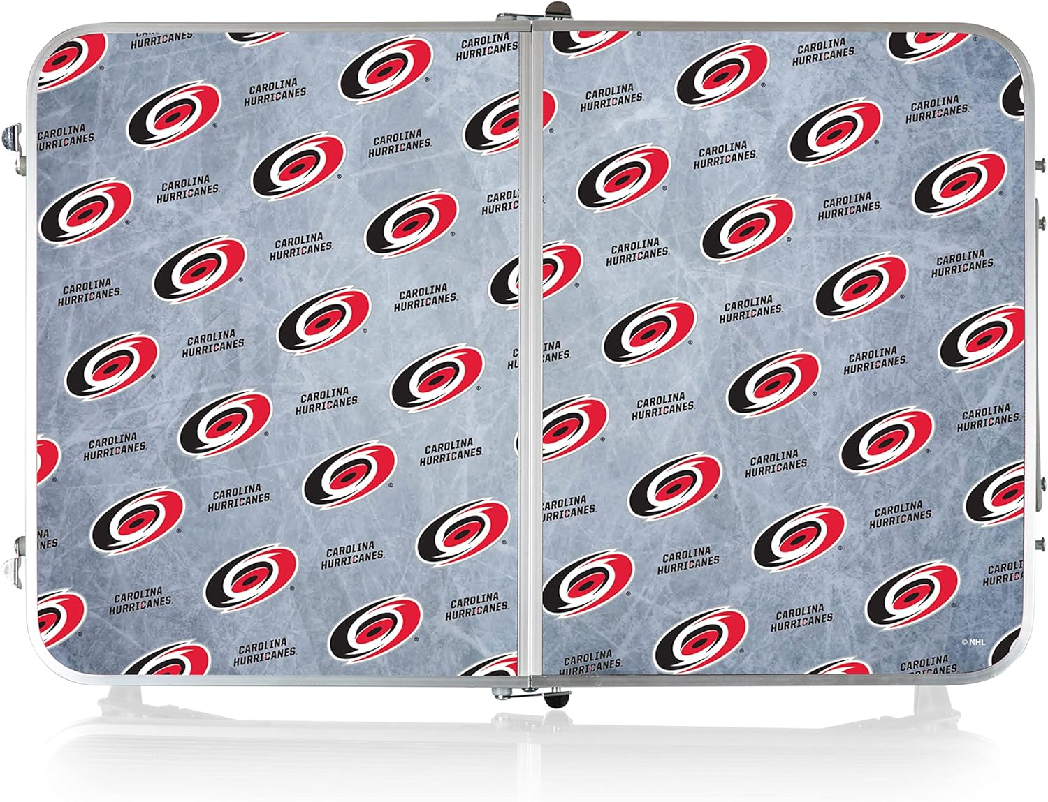 PICNIC TIME NHL Unisex-Adult NHL Concert Mini Portable Table, Small Folding Table, Mini Picnic Table