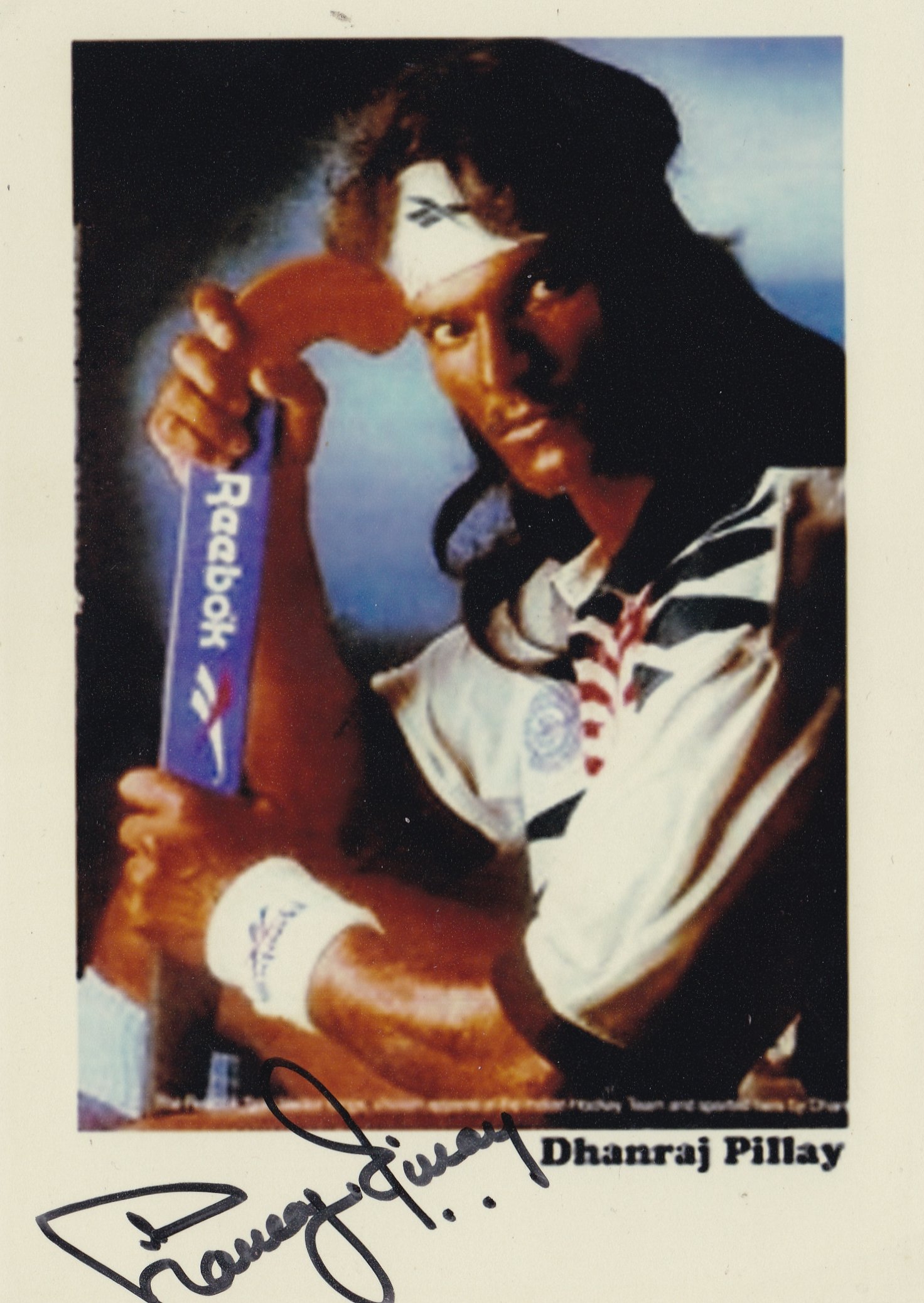 Autographed Photo of Dhanraj Pillay-picture-16