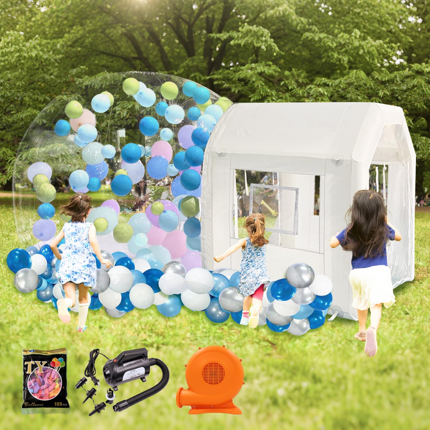 Photo 1 of SAYOK 10ft Inflatable Bubble House Dome