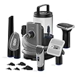 FurMe Original Pet Grooming Vacuum Kit - Cat & Dog Grooming Kit for Easy Pet Care at Home, Quiet & Safe Dog Hair Remover Machine with Brush, Clipper, Shedding & Cleaner Tools & 1L Canister