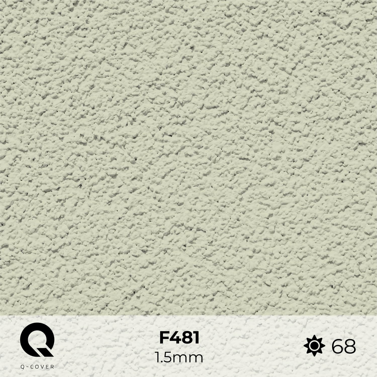 Intonaco In Resina Siliconica Bianco Velato Di Verde F481 7kg 1,5mm
