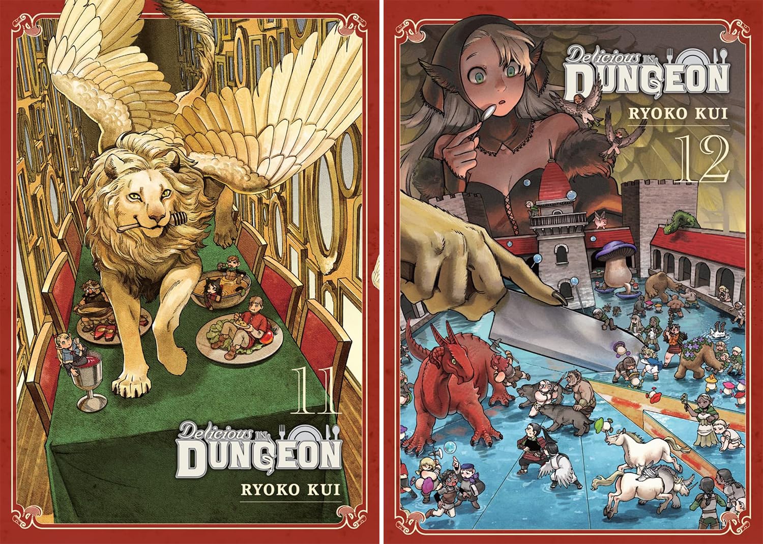 Set de Manga Delicious in Dungeon Vol. 1-14 de Ryoko Kui