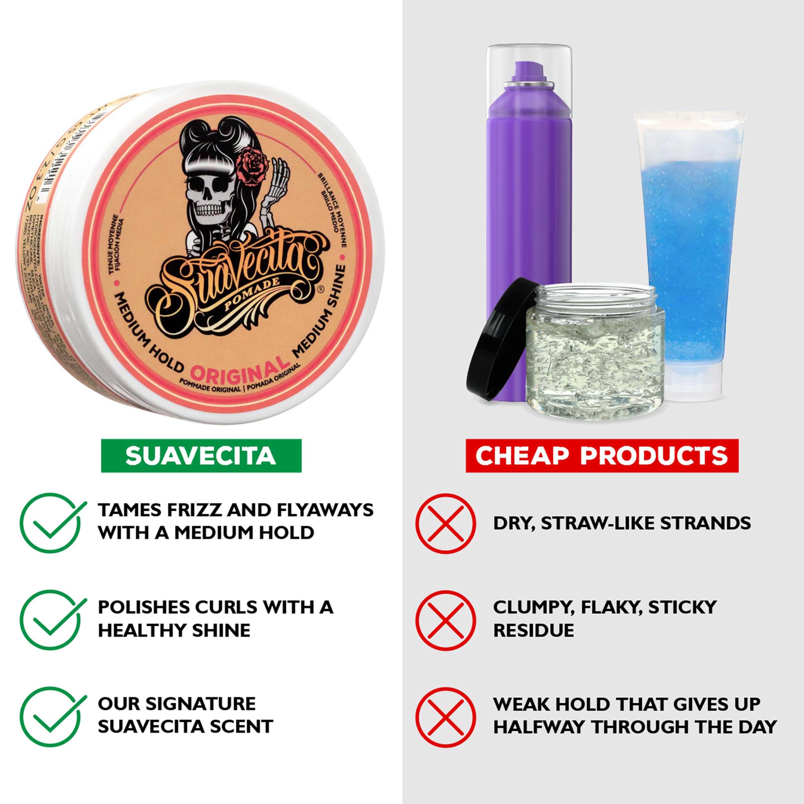 Amazon.co.jp: SUAVECITA ポマード SUAVECITO 2.3oz : ビューティー
