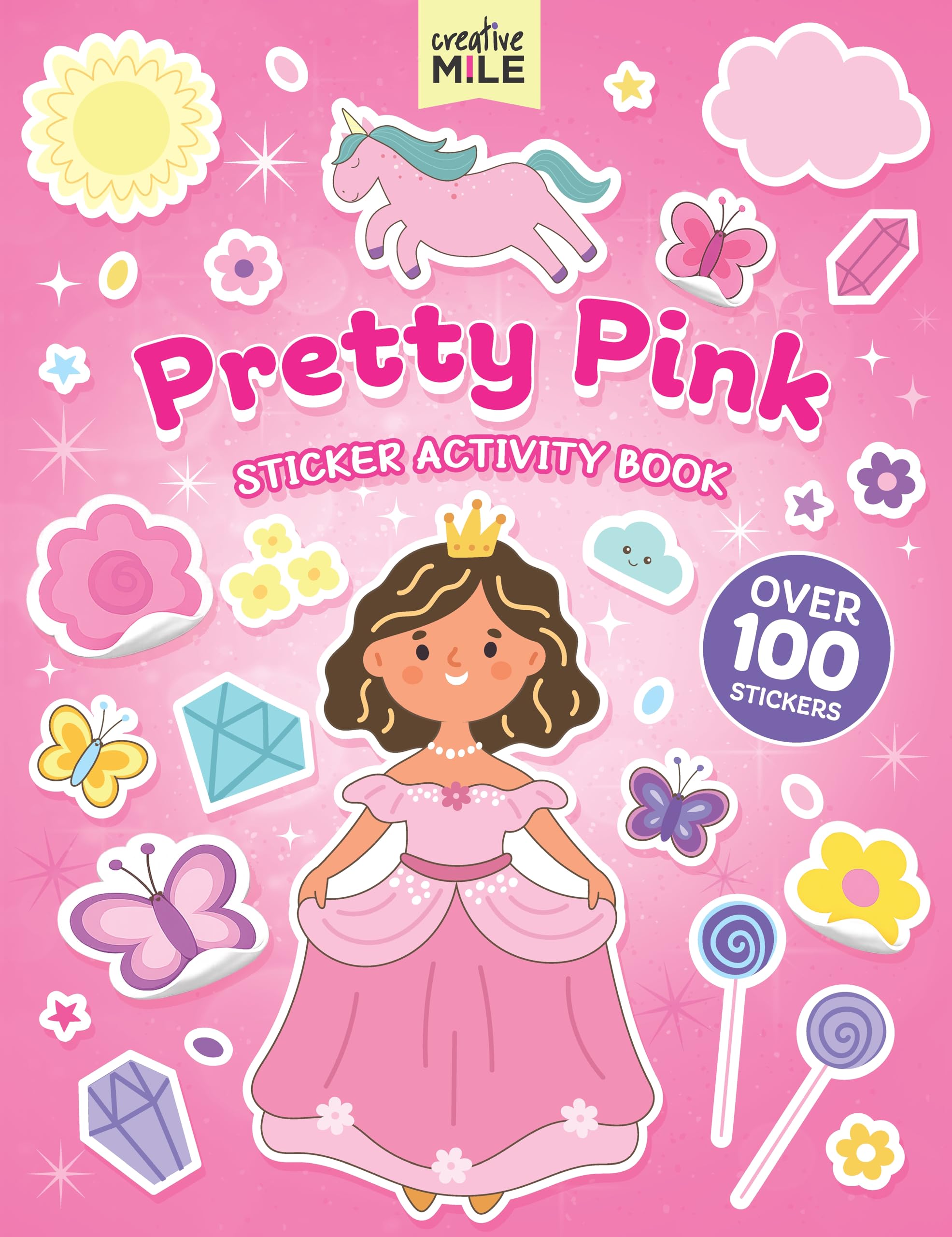 Pretty Pink Sticker Activity Book