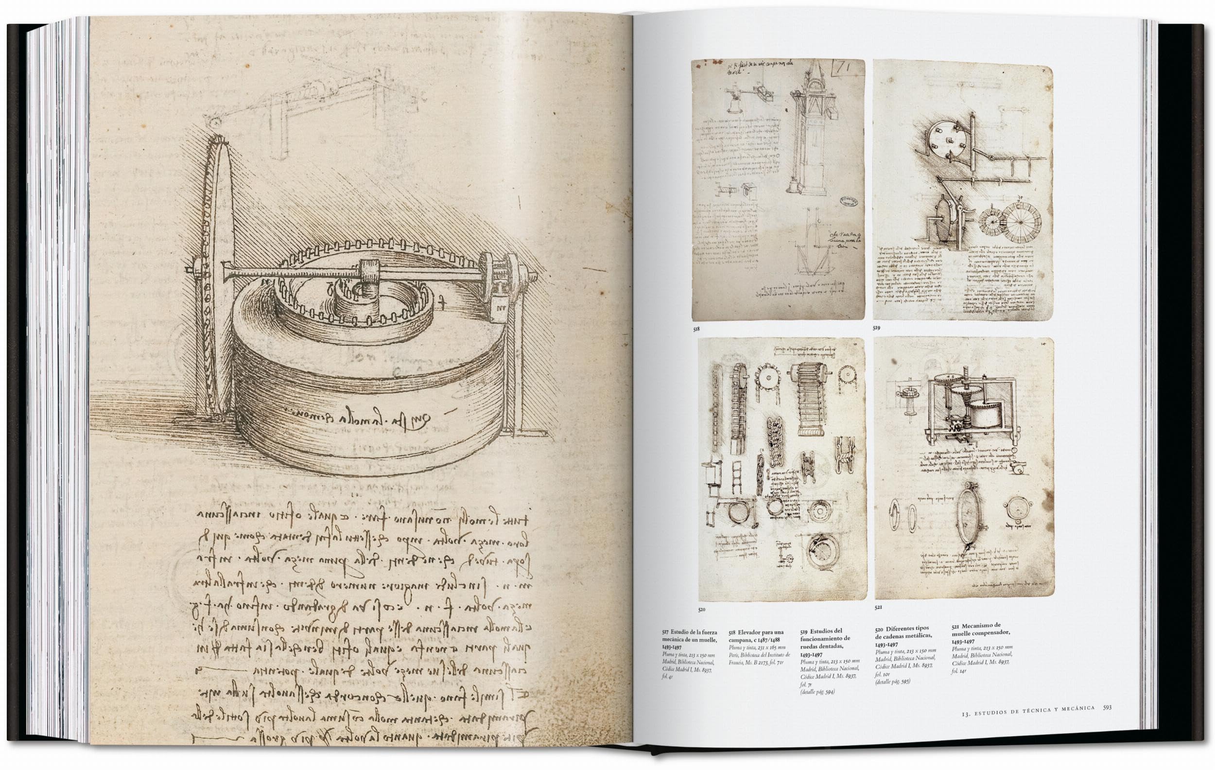 Leonardo: Obra pictórica completa y obra gráfica