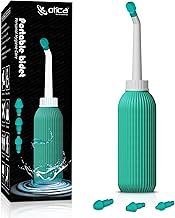 OTICA Portable Bidet Spray for Toilet – 500ML Handheld Personal Hygiene Peri Bottle with Angled Nozzle – Anti-Slip Water Spray for Travel, Postpartum, Perineal care, Camping & Baby Care
