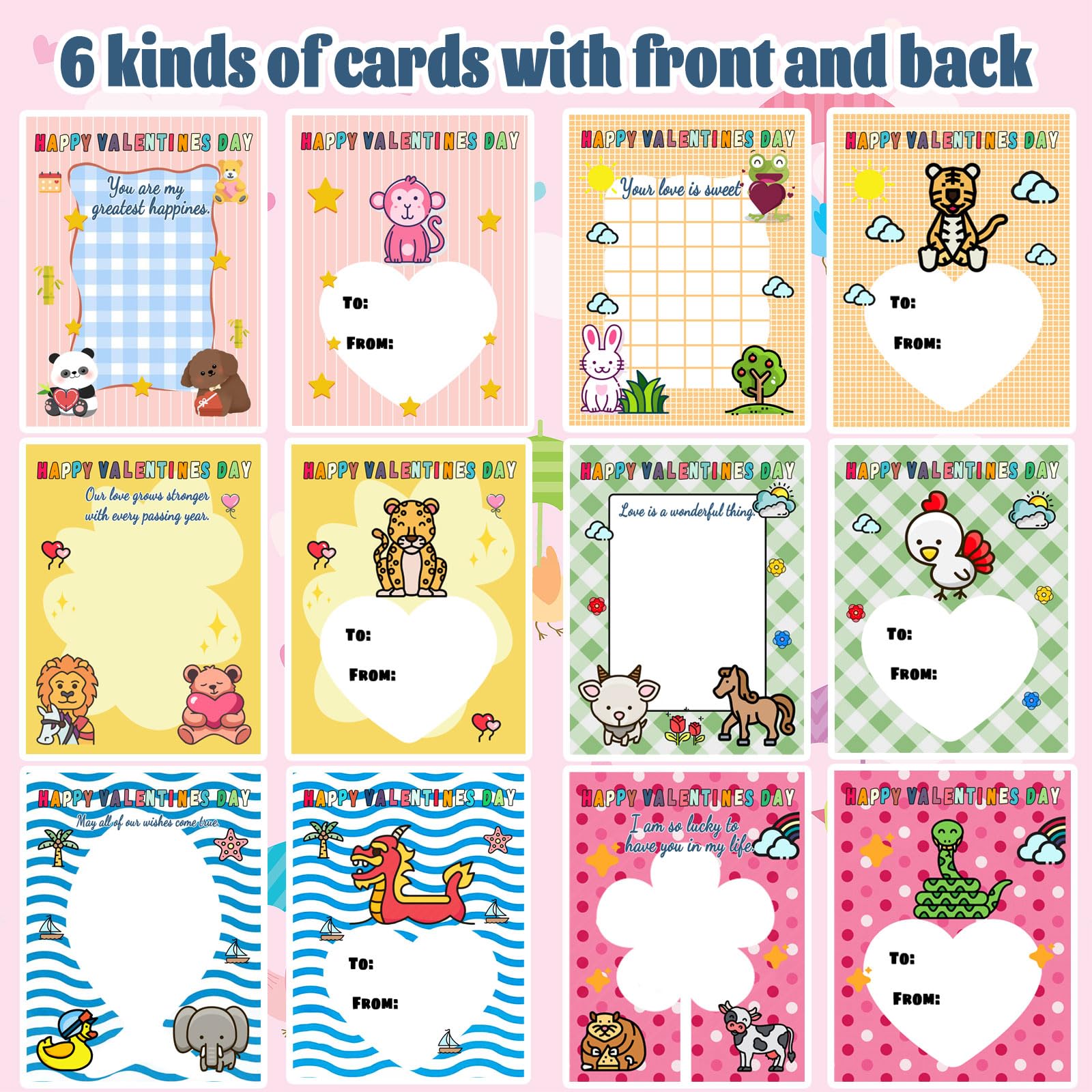 Condition photo showing New/Like New for vealizuu 24 packs valentines day cards with mini plush animals toys, animals keychain charms, small stuffed animal bulk, valentines days exchange gifts, school classroom exchange prizes for kids