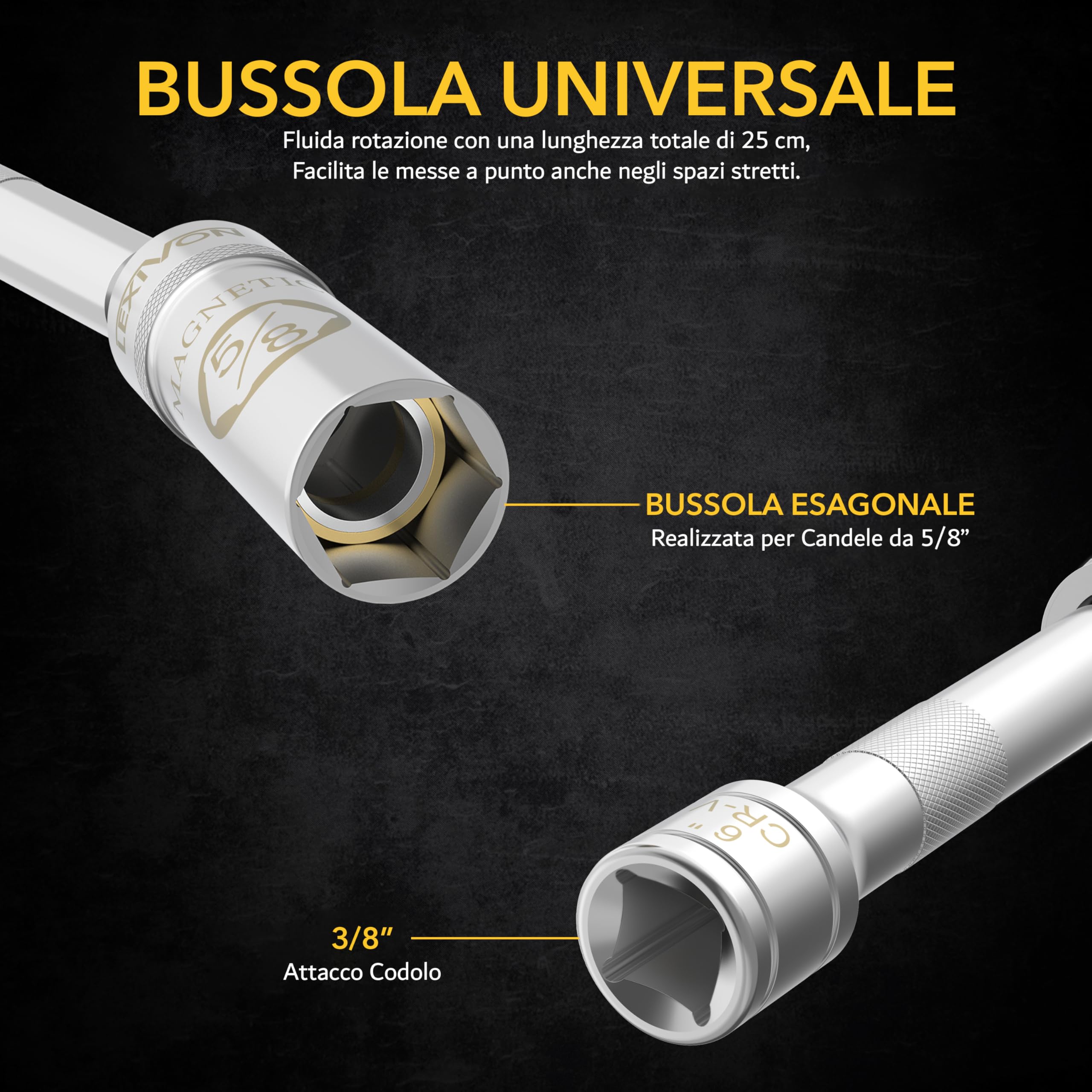 46084-chiave A Bussola Per Candele SW14 Compatibile Con DUCATI PANIGALE - 5