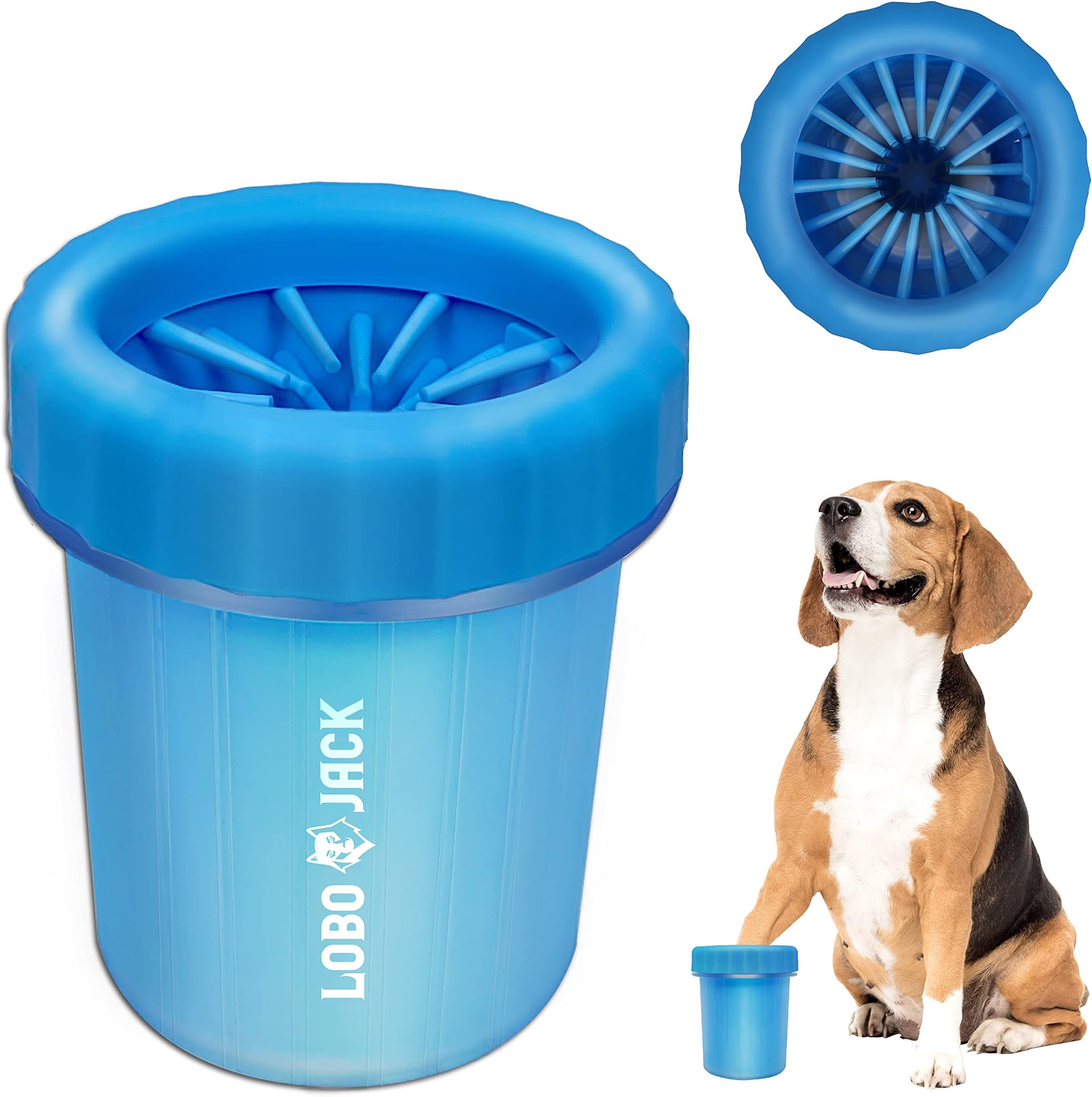 Dog Paw Cleaner, Portable Pet Cleaning 360º Silicone Washer