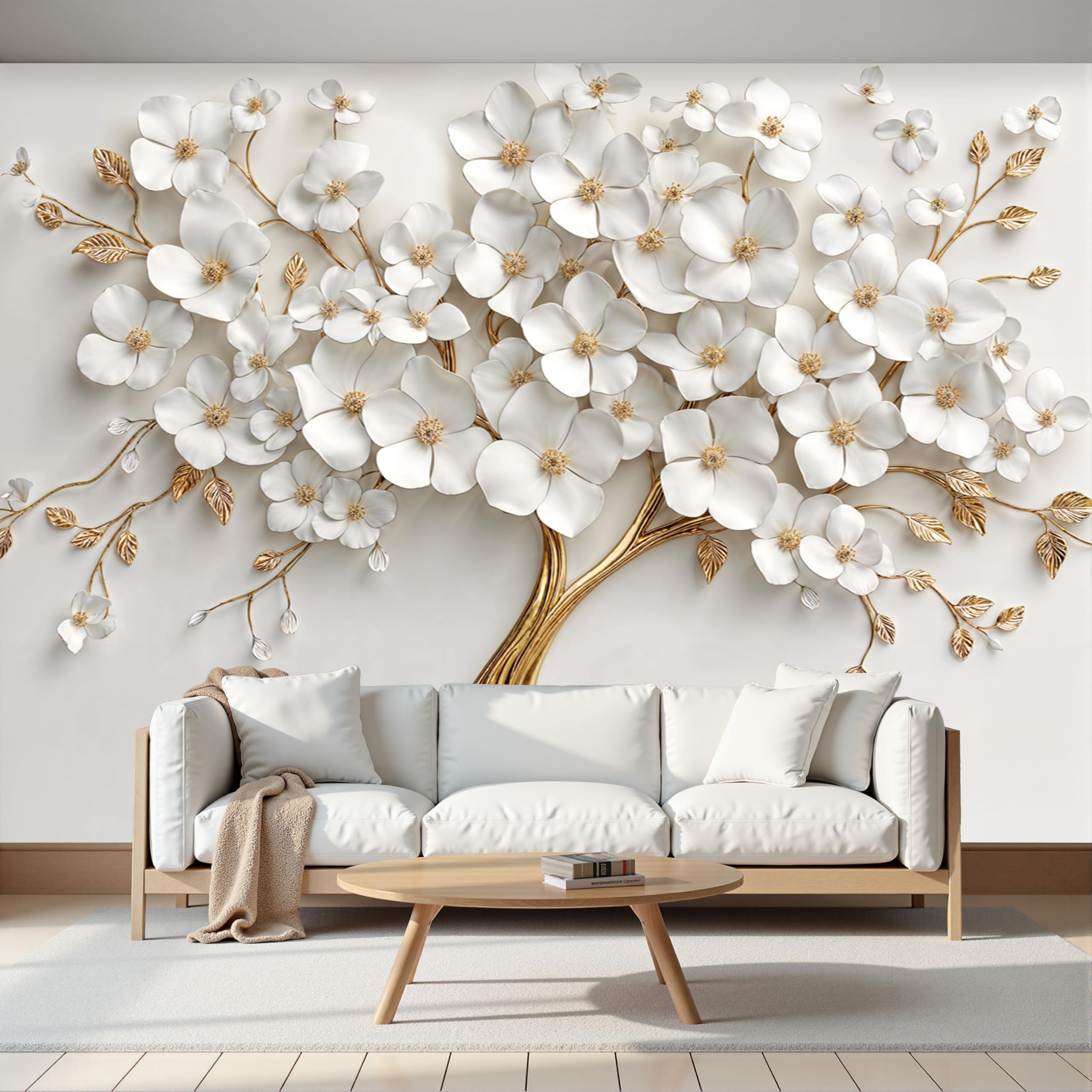 Papier peint plantes de luxe pour créer un cocon intime