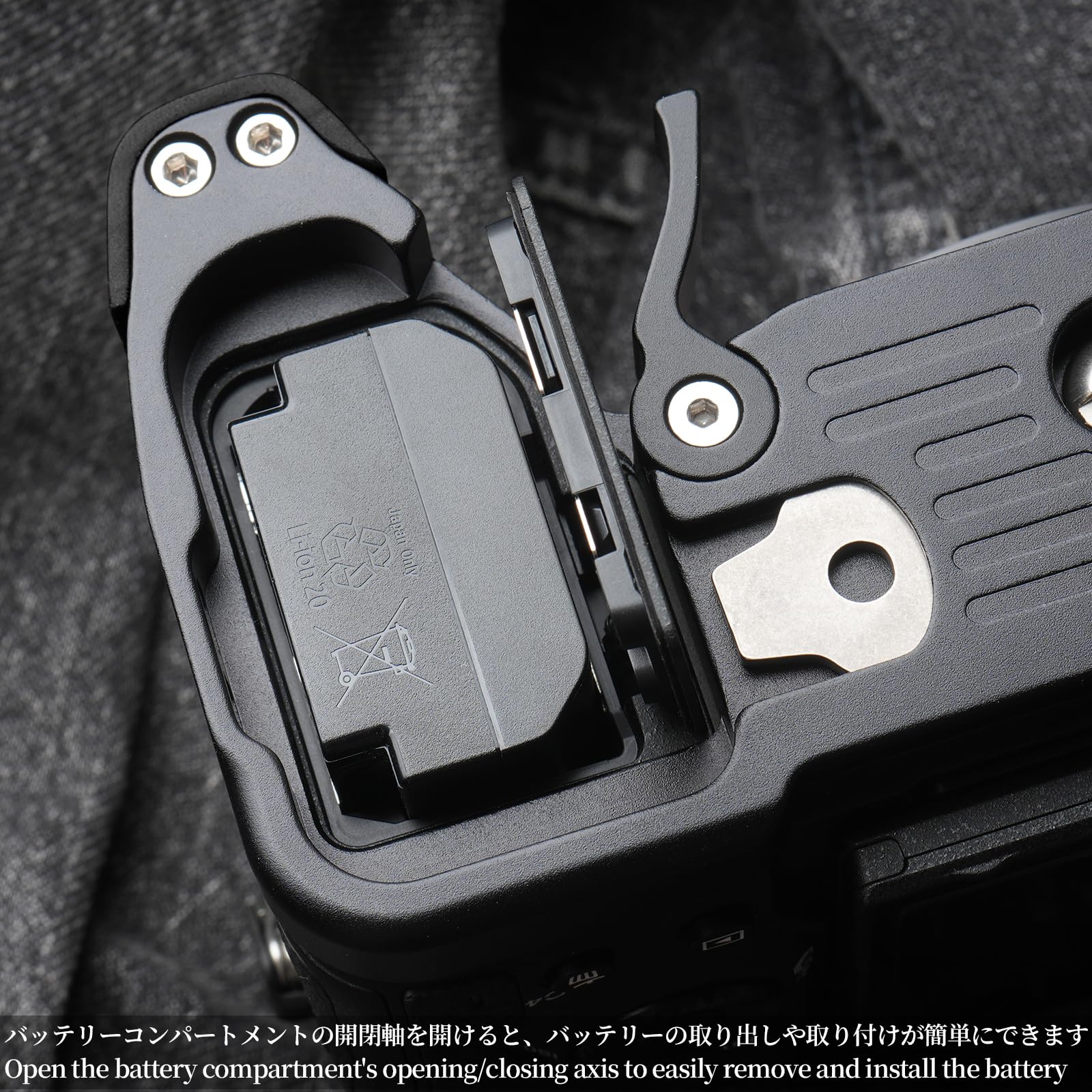 Amazon | RYDSCAM 実木 カメラグリップ 、対応 Sony ソニー a7v A7M5