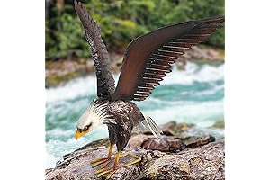 Kircust Majestic American Eagle Garden Statue