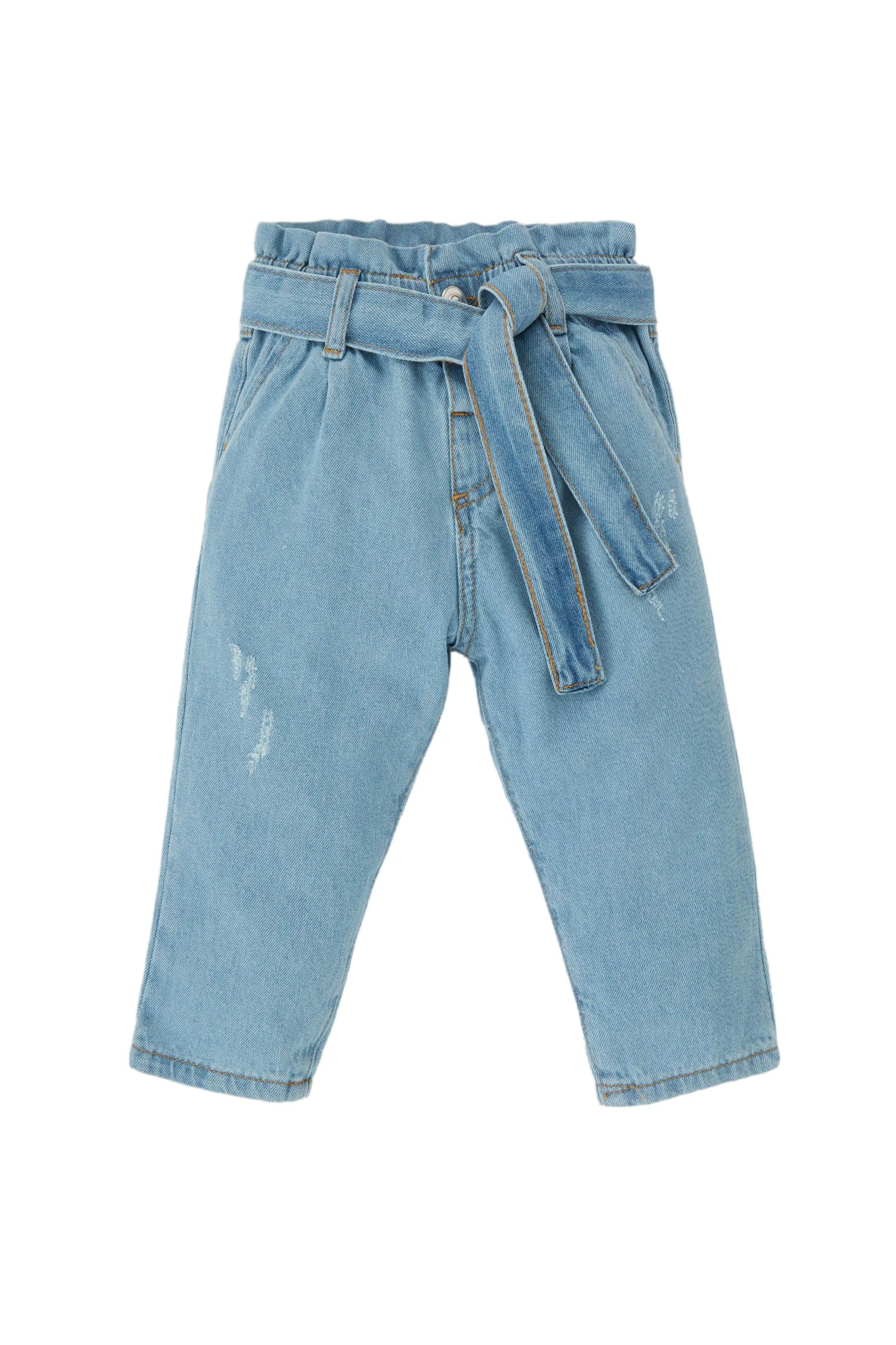 Kız Bebek Kız Bebek Regular Fit Jean Pantolon