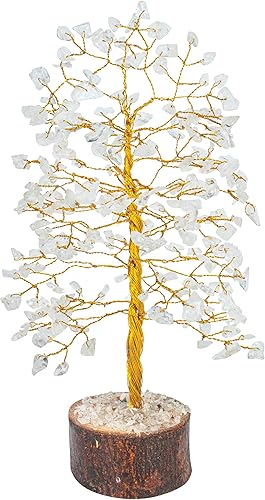 Miniatura 9 de Cristales curativos de cuarzo transparente, árbol bonsái, decoración de escritorio para mujer, decoración de habitación y oficina, regalo