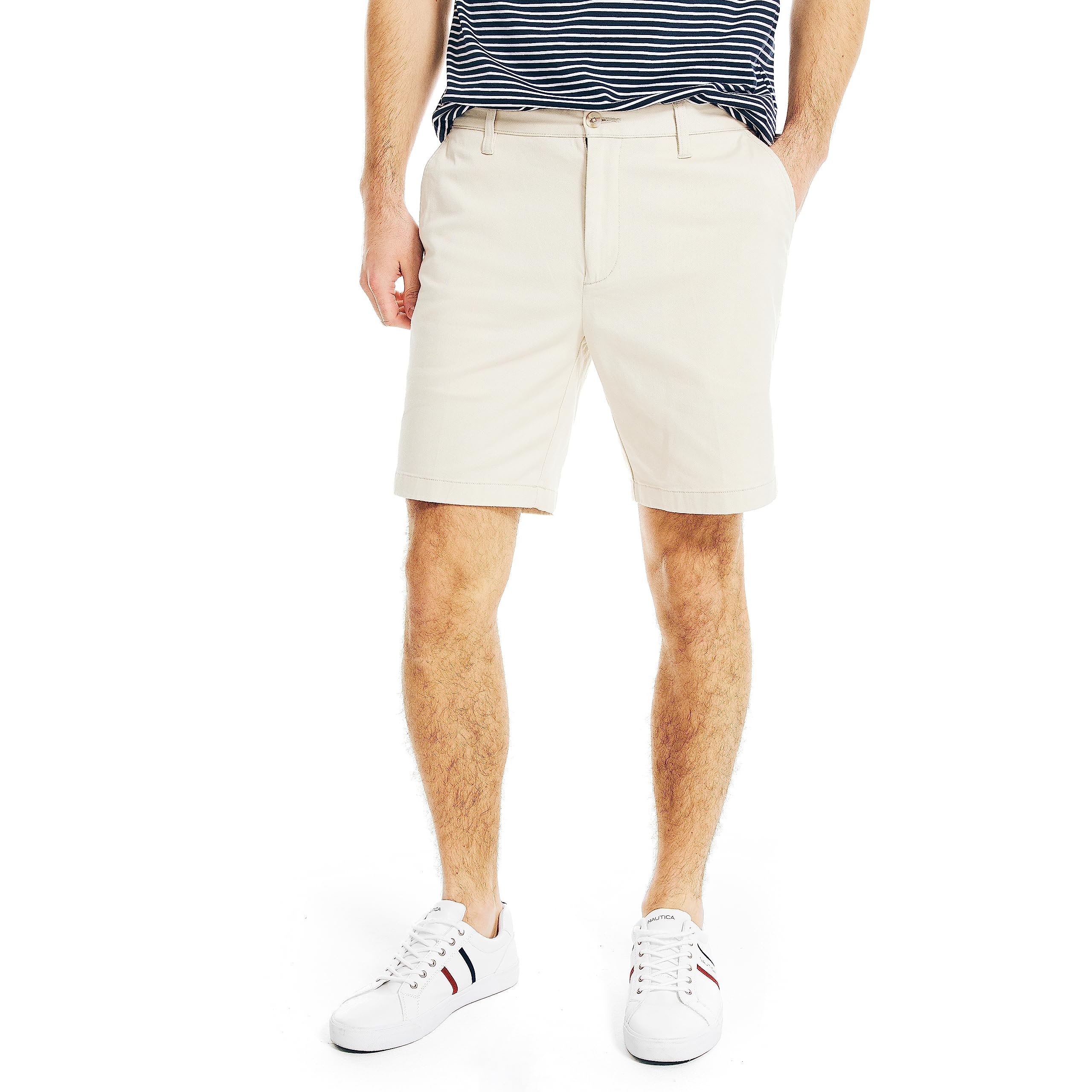 NAUTICA Men's 8.5” Deck Short Chino Pants