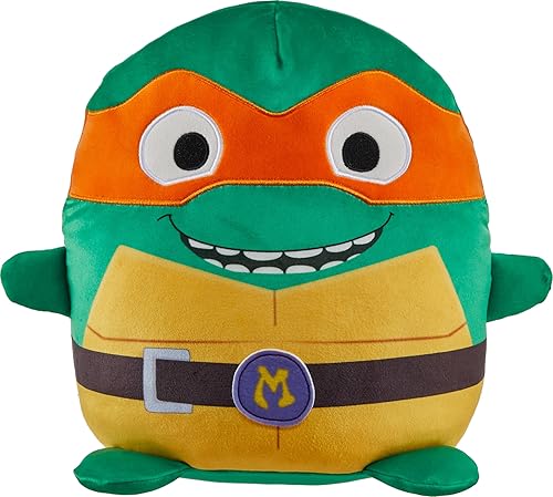 Miniatura 5 de Mattel Teenage Mutant Ninja Turtles Mutant Mayhem Cuutopía - Figura suave estilo Kawaii, figura suave de 10 pulgadas, coleccionable de Mikey