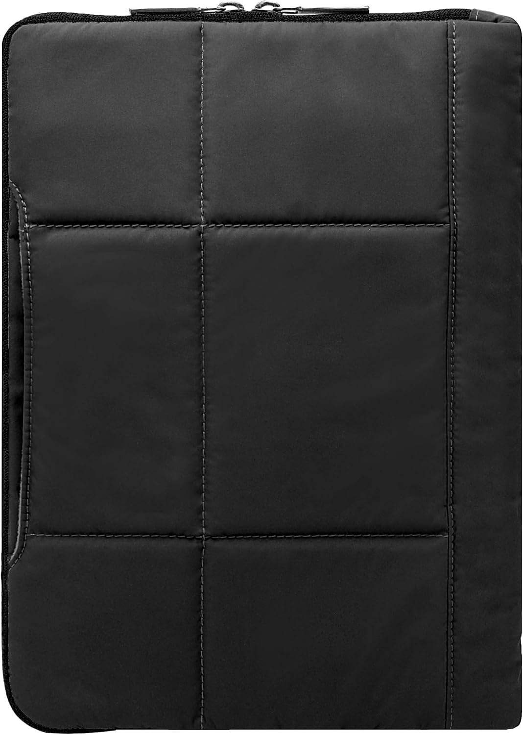 Travel Lightweight Sleeve Case Pocket for Kindle Fire Tablets, Barnes & Noble Samsung Galaxy Tab E Nook 9.6, Nook Tablet 10.1, Tablets up to 11.25 inch (Black) and Universal Stand