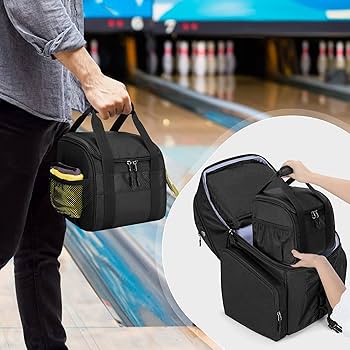 Amazon.co.jp: DSLEAF ボウリングバッグ 1個用 ボウリングケース