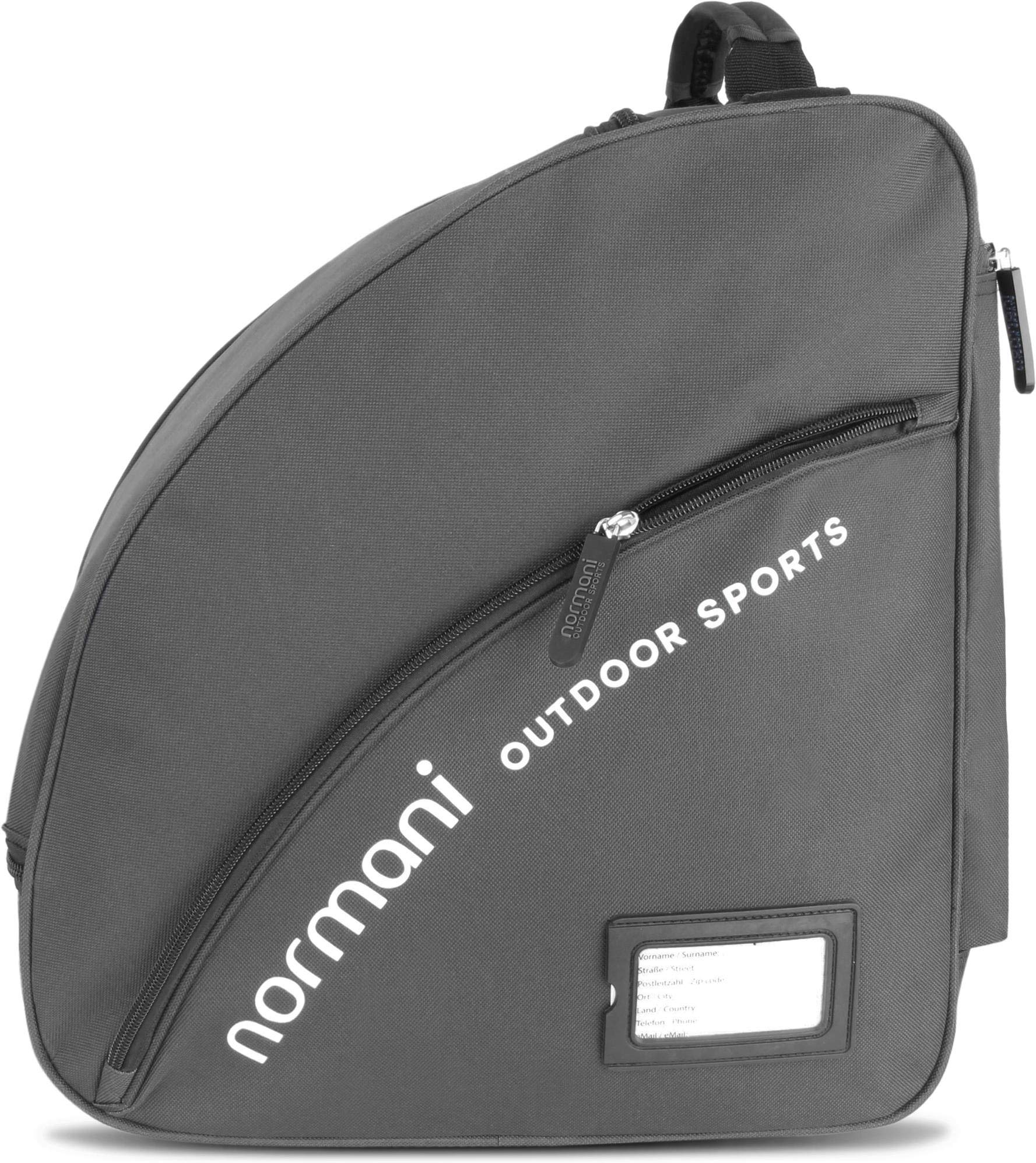 normani Inlinertasche Skatertasche Rollschuhtasche Skatertasche Hockeytasche Tragetasche mit praktischen Fächern 45 Liter