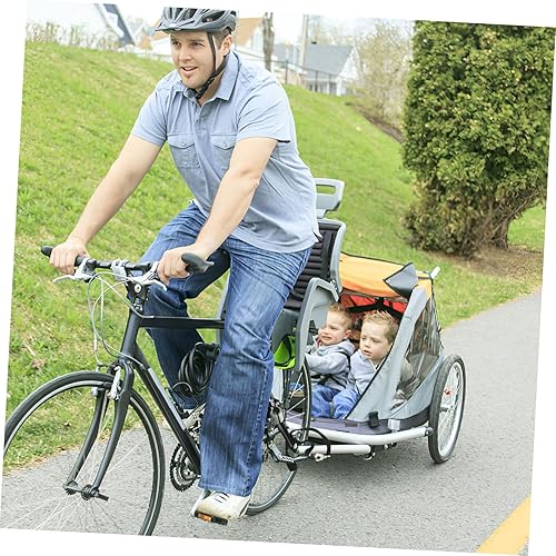 Miniatura 5 de Homoyoyo Acoplador de remolque de bicicleta, enganche de enganche de liberación rápida, adaptador de enlazador de repuesto para remolque trasero de