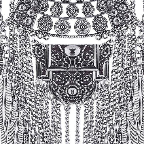 Miniatura 6 de YAZILIND Collar Collares Colgantes Vintage Maxi Gargantilla Declaración Collier Boho Mujer Joyería, Metal