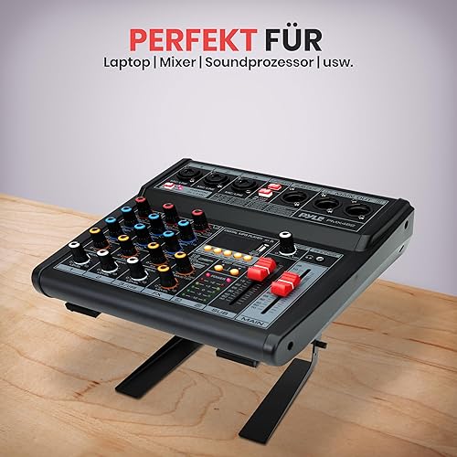 Miniatura 5 de PYLE-PRO PLPTS25 Soporte de computadora o laptop para DJ