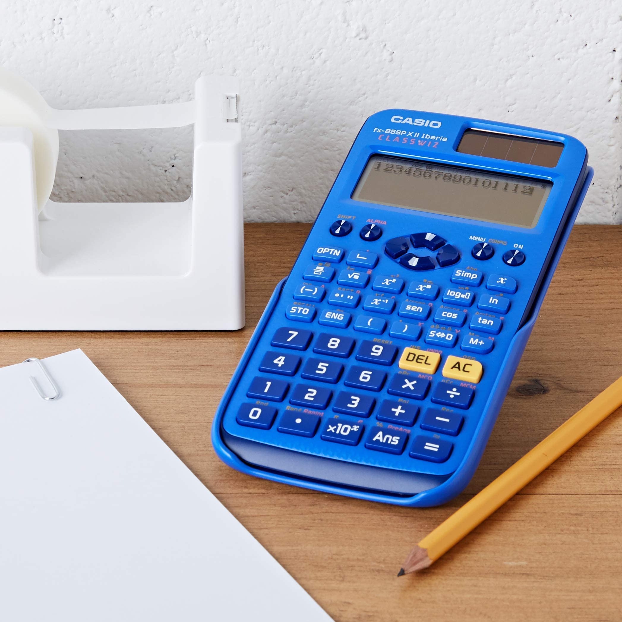 Calcolatrice Scientifica Casio FX-991SPX II – 575 Funzioni, Display Naturale, QR Code, Alimentazione Solare E Batteria, Con Marie Curie