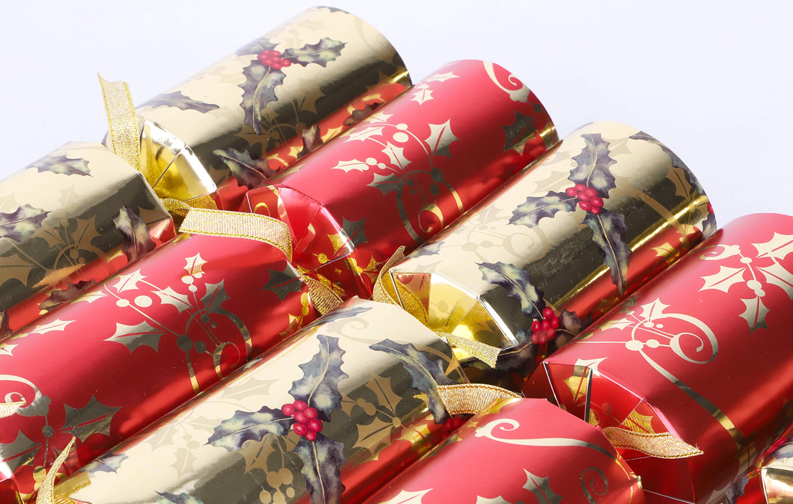 DPKOW Lot De 12 Boîtes à Crackers De Noël à Faire Soi-même, Pour Faire Vos Propres Crackers De Noël, Boîtes à Friandises De Noël, Boîtes à Dragées De Noël, Boîtes De Personnages