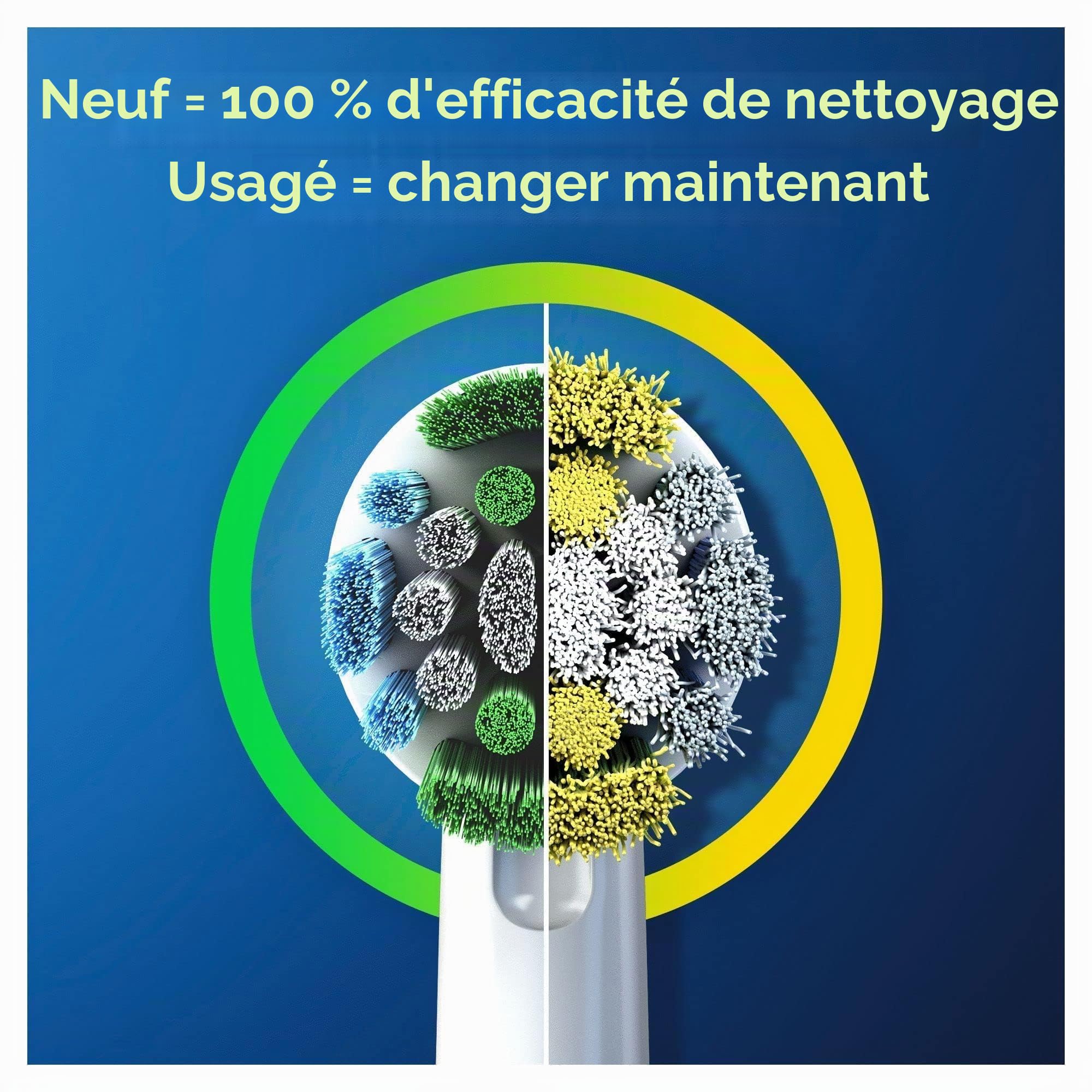 Nettoyez en profondeur vos dents et vos gencives avec la brosse à dents électrique Oral-B Advance Power 400