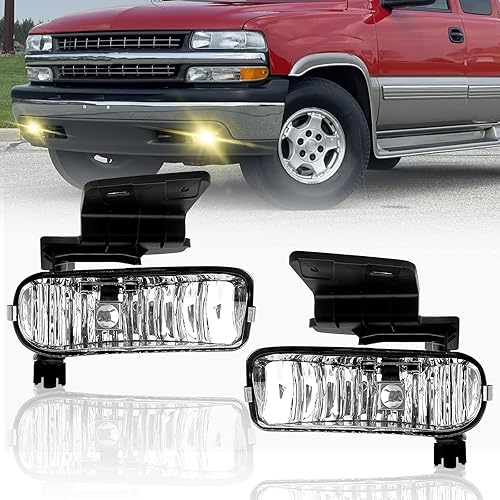 Luces antiniebla compatibles con Chevy Malibu 2013 2014 2015 2016 Chevrolet Malibu Limited, luces antiniebla delanteras transparentes, interruptor y