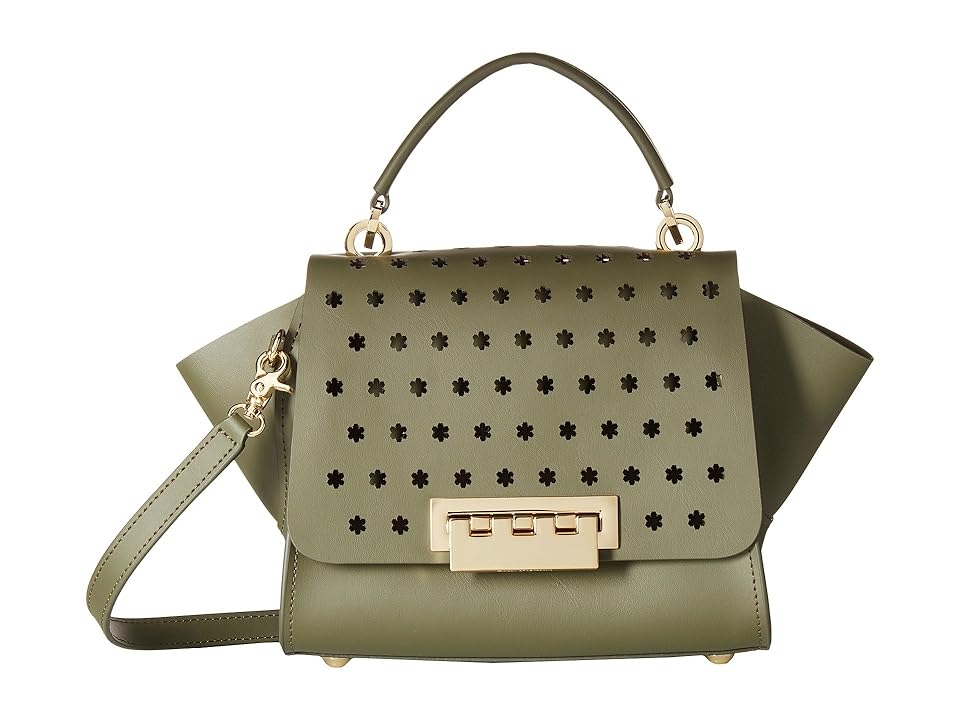 

ZAC Zac Posen Eartha Top-Handle - Hex Floral Perf (Moss 1) Handbags