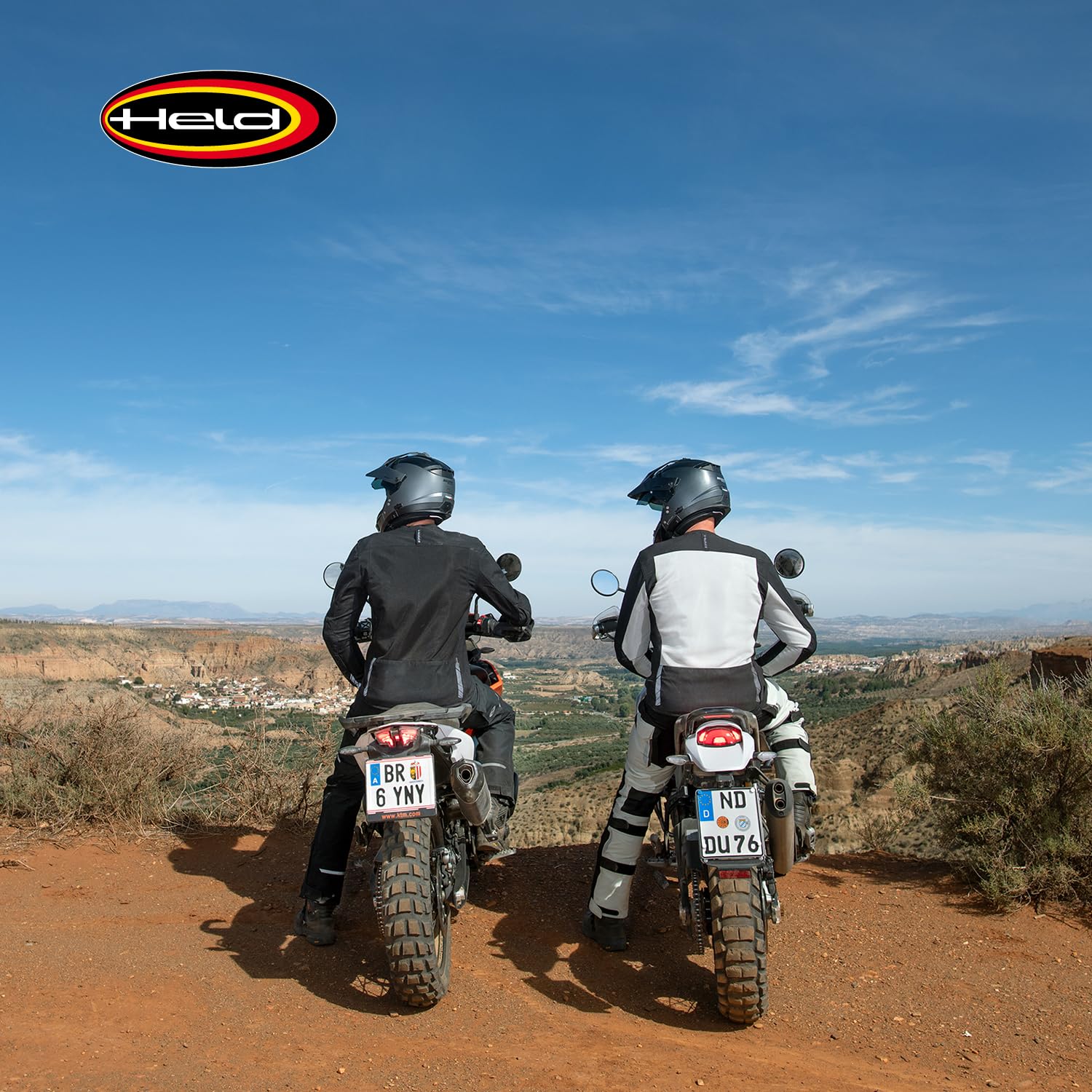Held Lonborg Base Motorradhose Damen - 750 D Tactel 3L Laminat - Thermohose herausnehmbar - 100% Wasserdicht - Level 2 Protektorenhose - CE Schutzkleidung Klasse AA - Anthrazit - Größe D-M
