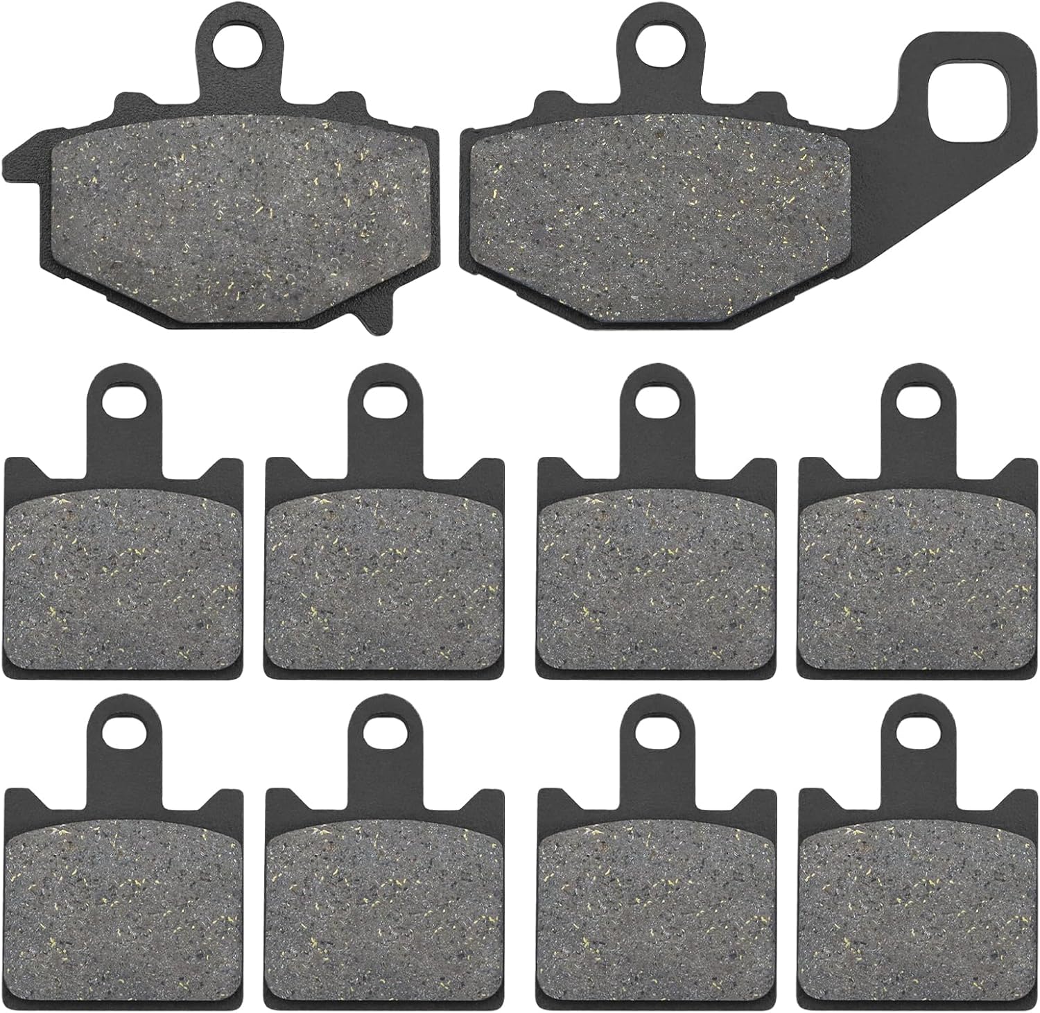 Front and Rear Brake Pads for Kawasaki ZX6R Ninja ZX600 P/R 2007 2008 2009 2010 2011 2012