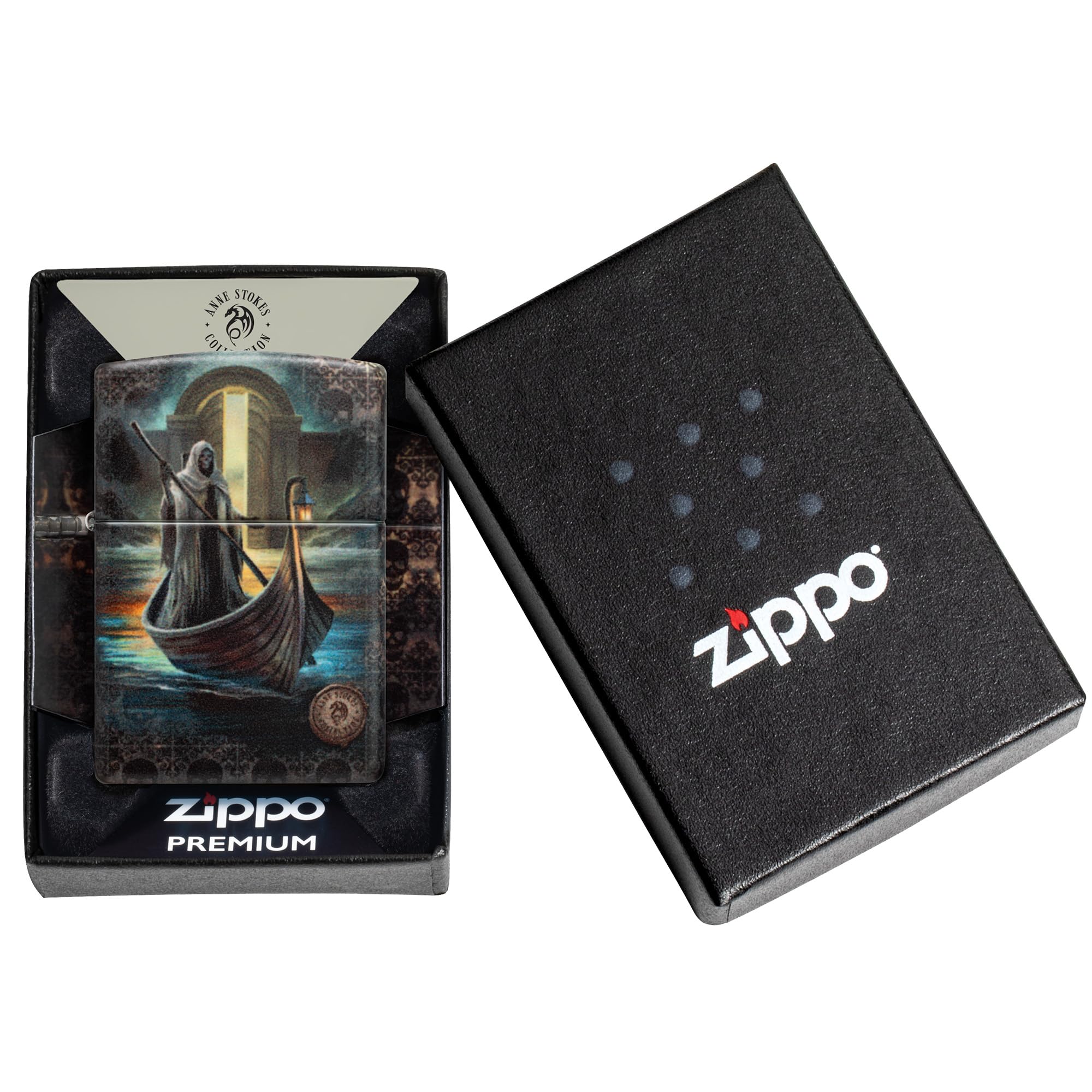 Zippo 47085 Anne Stokes The Ferryman Design Feuerzeug