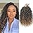 Fulcrum Goddess Locs Crochet Hair 12 Inch, 8 Packs New Faux Locs Crochet Hair for Black Women, Crochet locs with Curly Ends (12Inch (Pack of 8), T27)