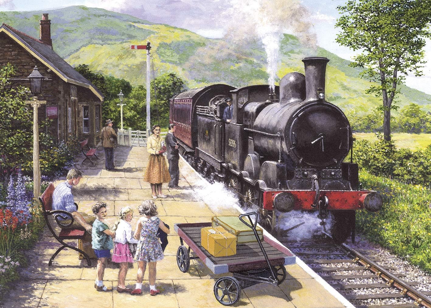 Gibsons All Aboard to Keswick 1000 Piece Jigsaw Puzzle Amazon.co.uk